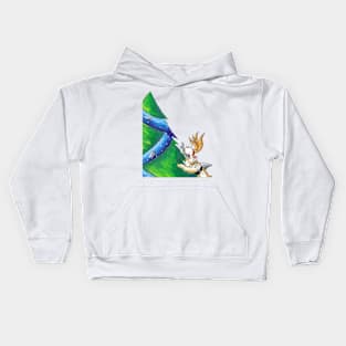 Tree Trimming Tiger Shark Kids Hoodie